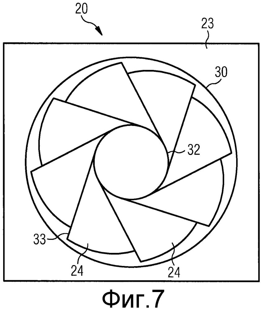 Лопаточный завихритель камера сгорания