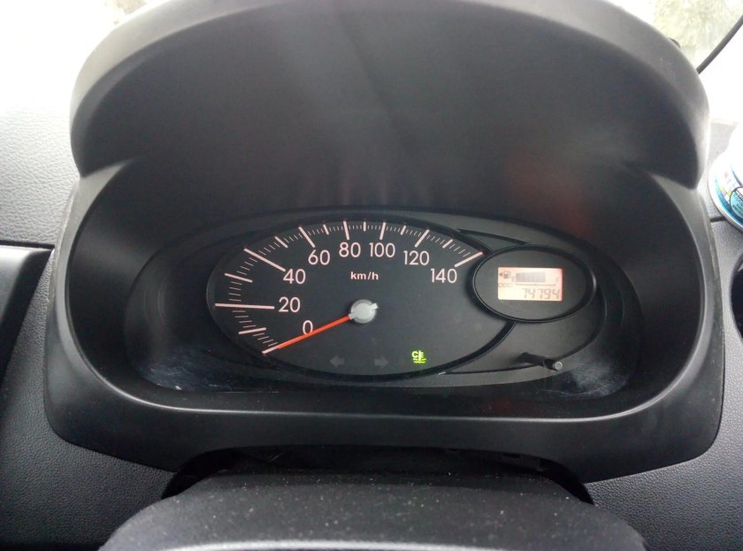 Дайхатсу мира панель приборов