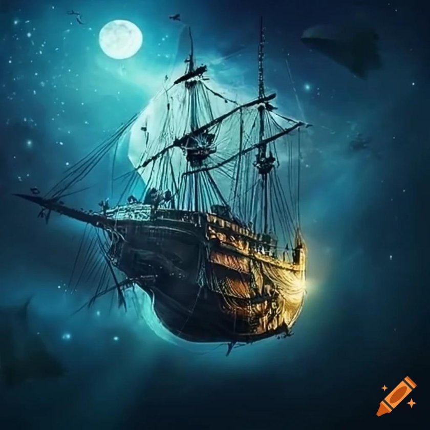 Flying dutchman pirate