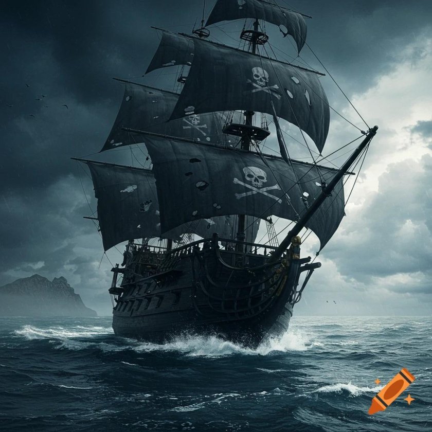 Пираты карибского моря корабль черная жемчужина