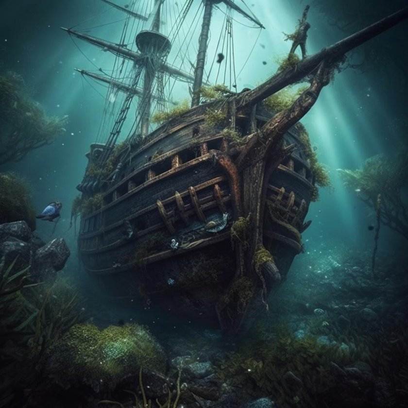 Затонувшие корабли