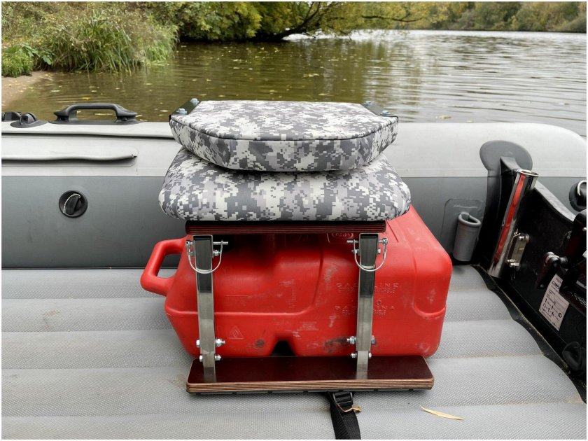 Кресло в лодку ПВХ полный комплект с занижением