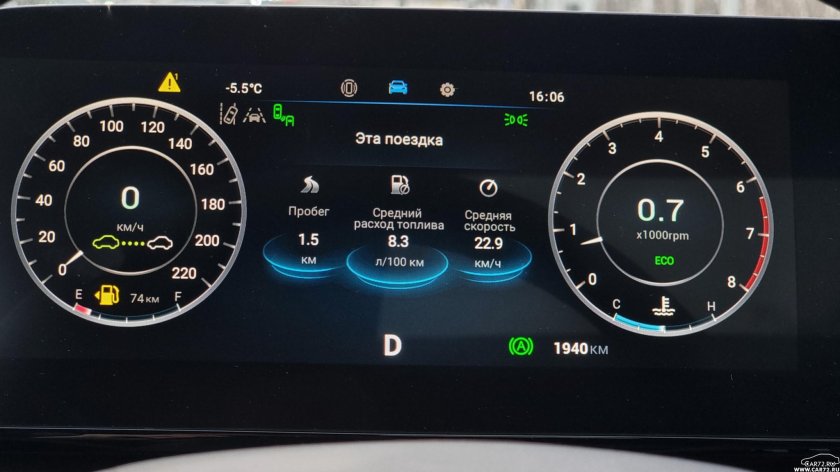 Омода с5 приборная панель