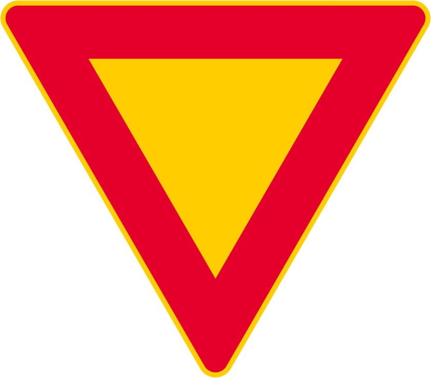 Знак уступите дорогу