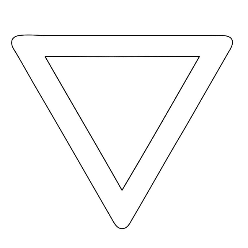 Дорожные знаки раскраска