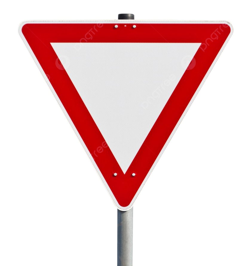 Дорожные знаки уступи дорогу