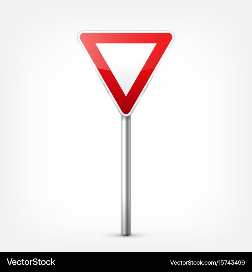 Знаки уступи дорогу