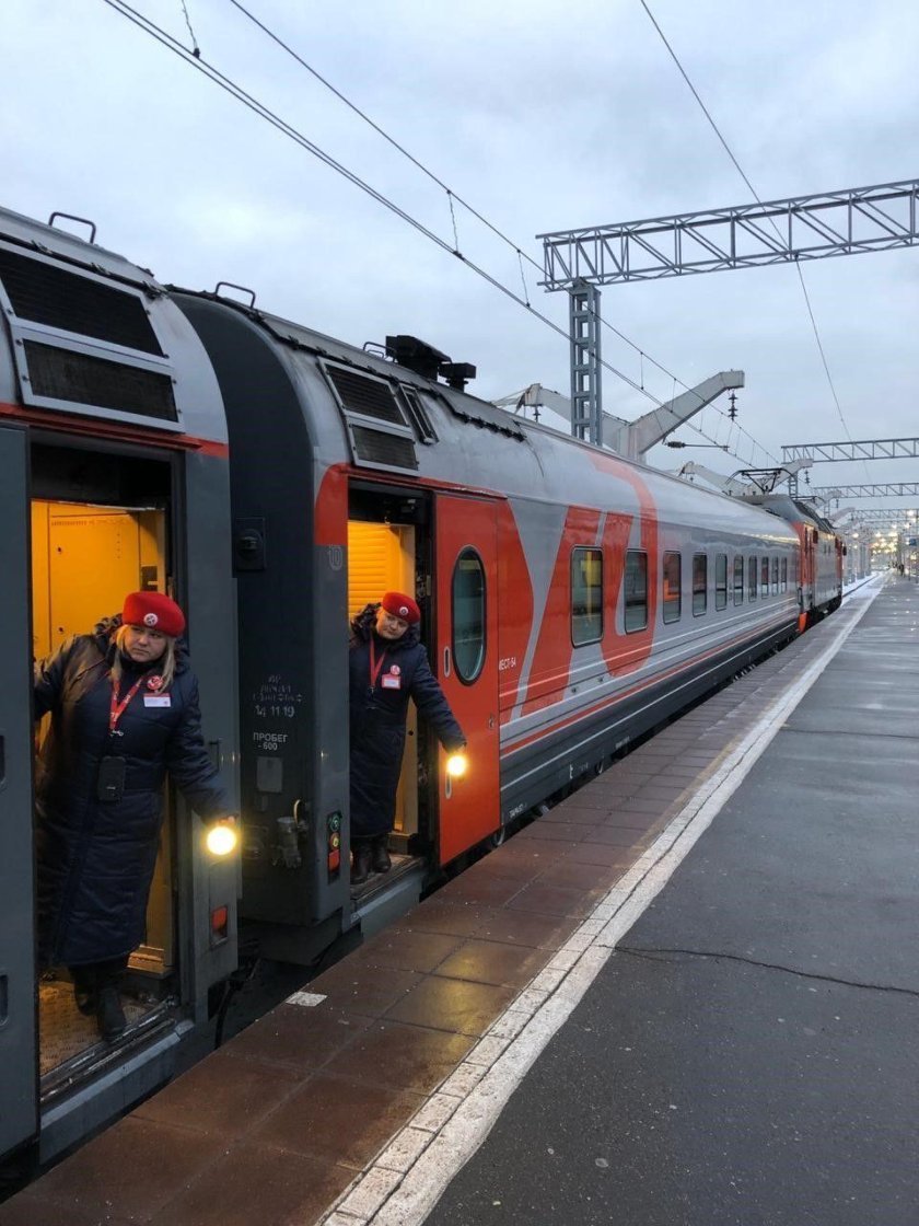 Поезд 160в Москва Петрозаводск