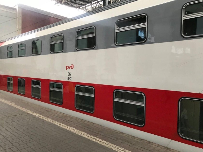 Поезд Пальмира двухэтажный