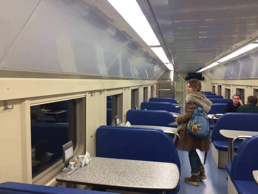 Поезд сапсан вагон ресторан