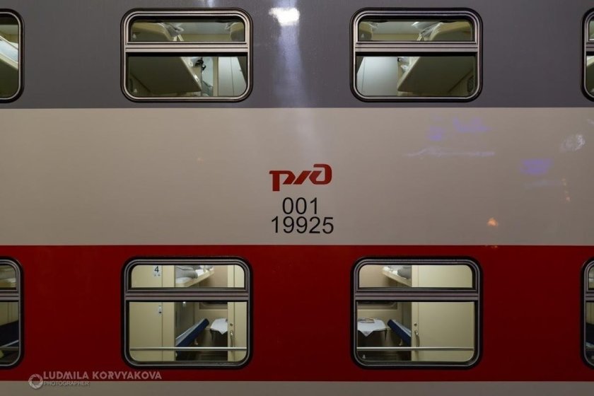 Поезд 018а Карелия двухэтажный