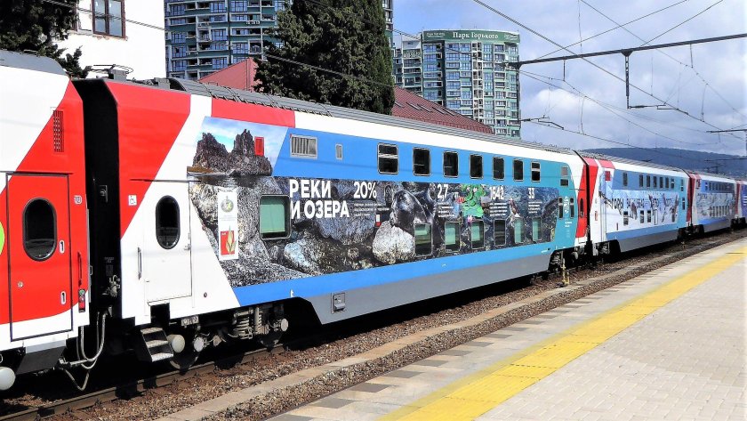 Поезд 160 в двухэтажный