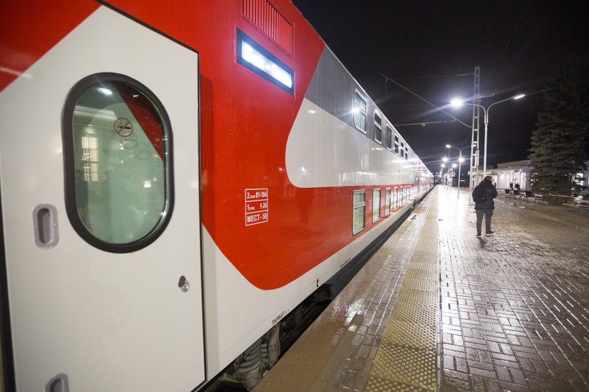 Двухэтажный поезд санкт петербург