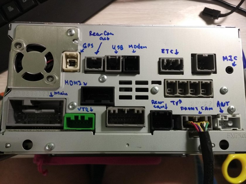 Разъем магнитолы gathers