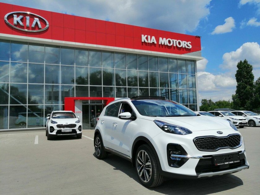 Kia Sportage автосалон