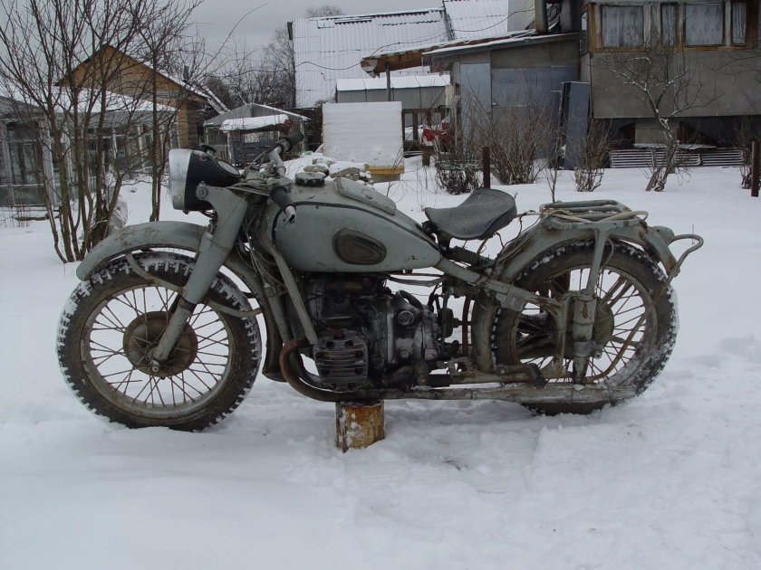 Мотоцикл м-72 1955