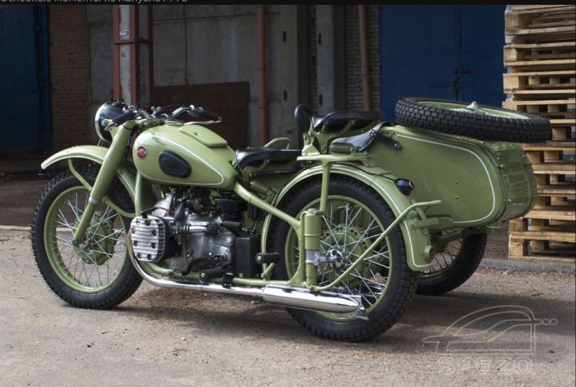 Мотоцикл Урал м 72