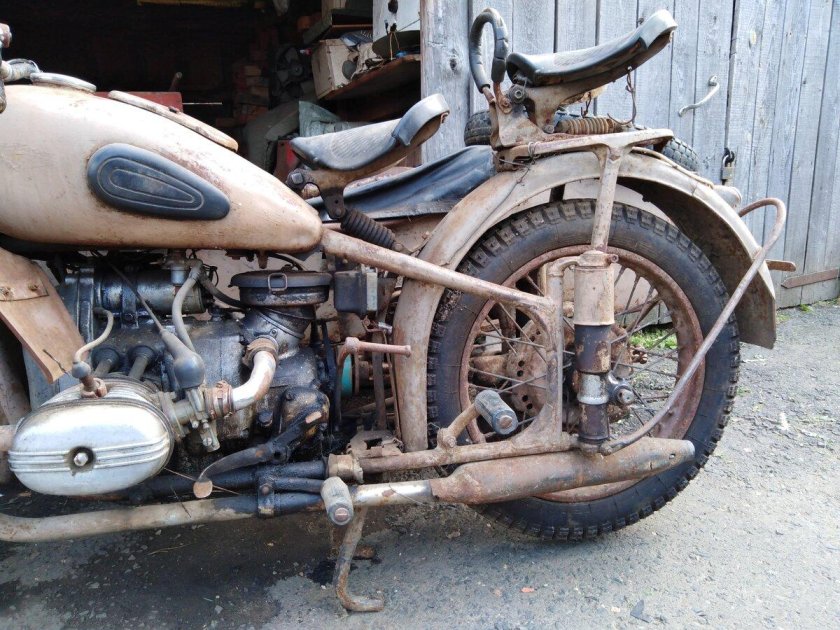 Мотоцикл Урал 1961