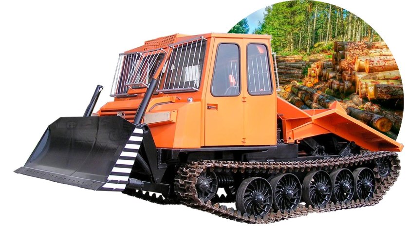 Трактор трелевочник тт4