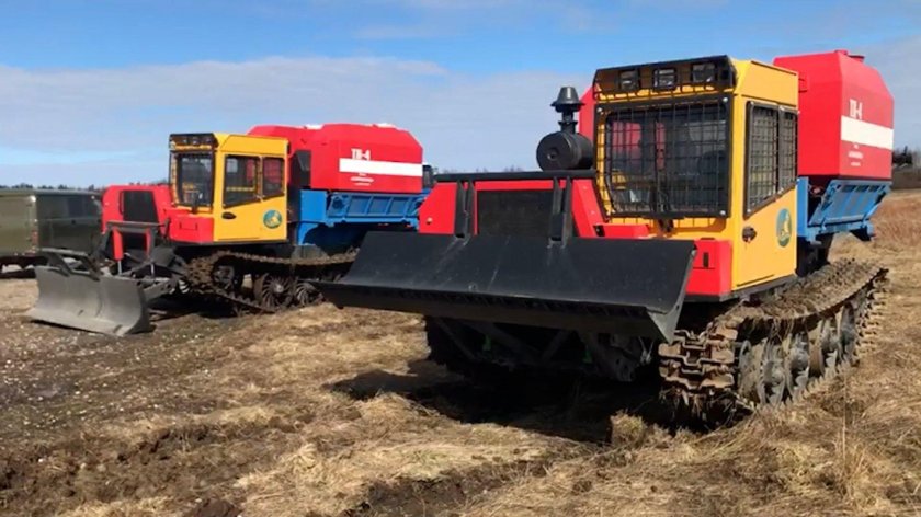 ТЛ-4 трактор лесопожарный