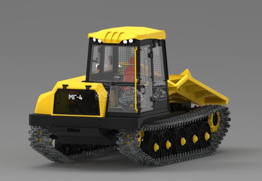 Трелевочный трактор мг4