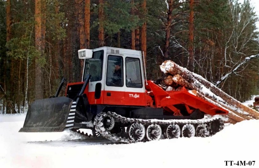 Трактор трелевочный ТТ-4м