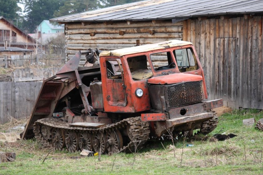Трактор трелевочник тт4