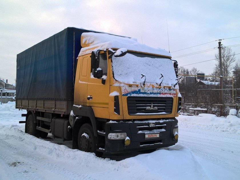 МАЗ 5340 тент