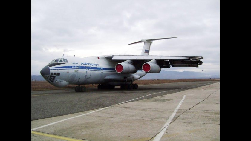 Столкновение ил 76 в Махачкале