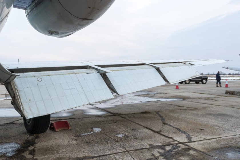 Ил-62 закрылки