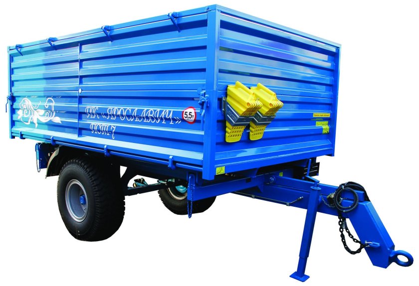 Полуприцеп самосвальный тракторный ПСТ-7