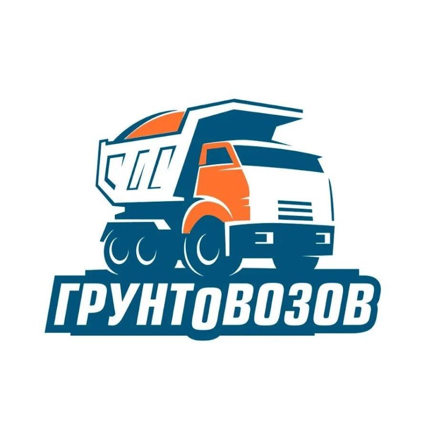 Логотип щебень