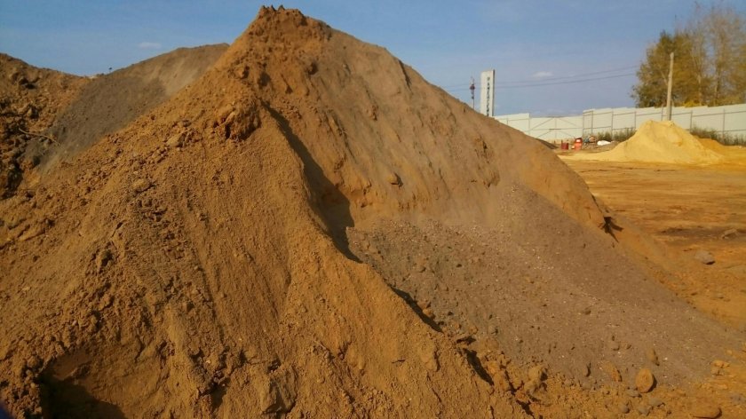 Грунт песчаный (пескогрунт)