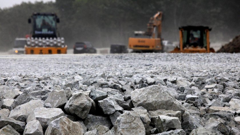 Дорога гравий