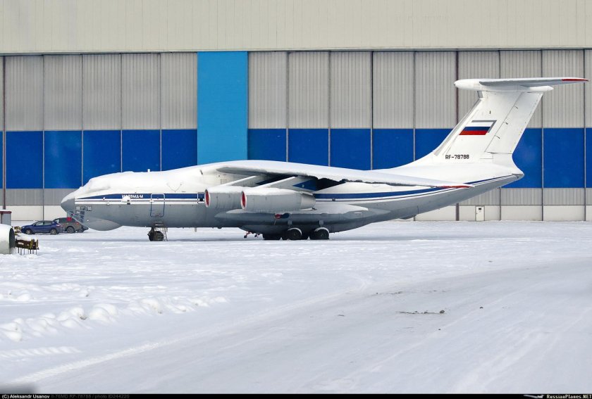 Ил-76 МД военно-транспортный