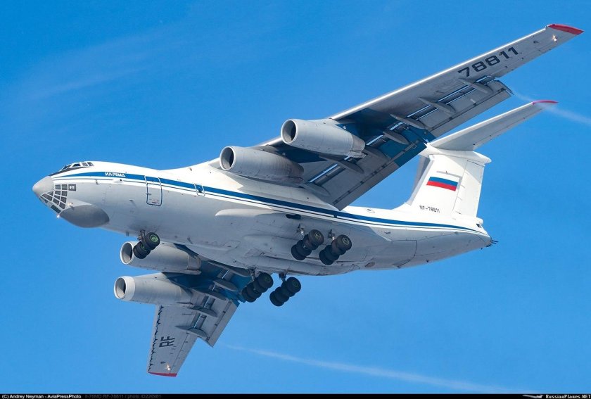 Шасси ил-76мд