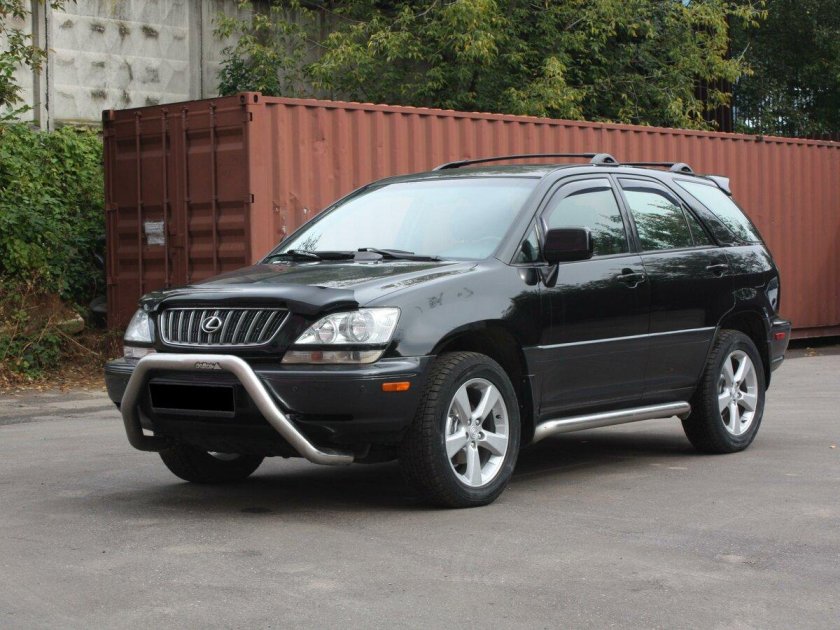 Лексус rx300 черный