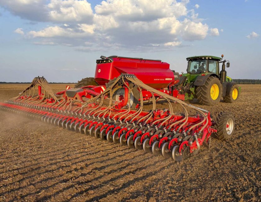 Зерновая сеялка