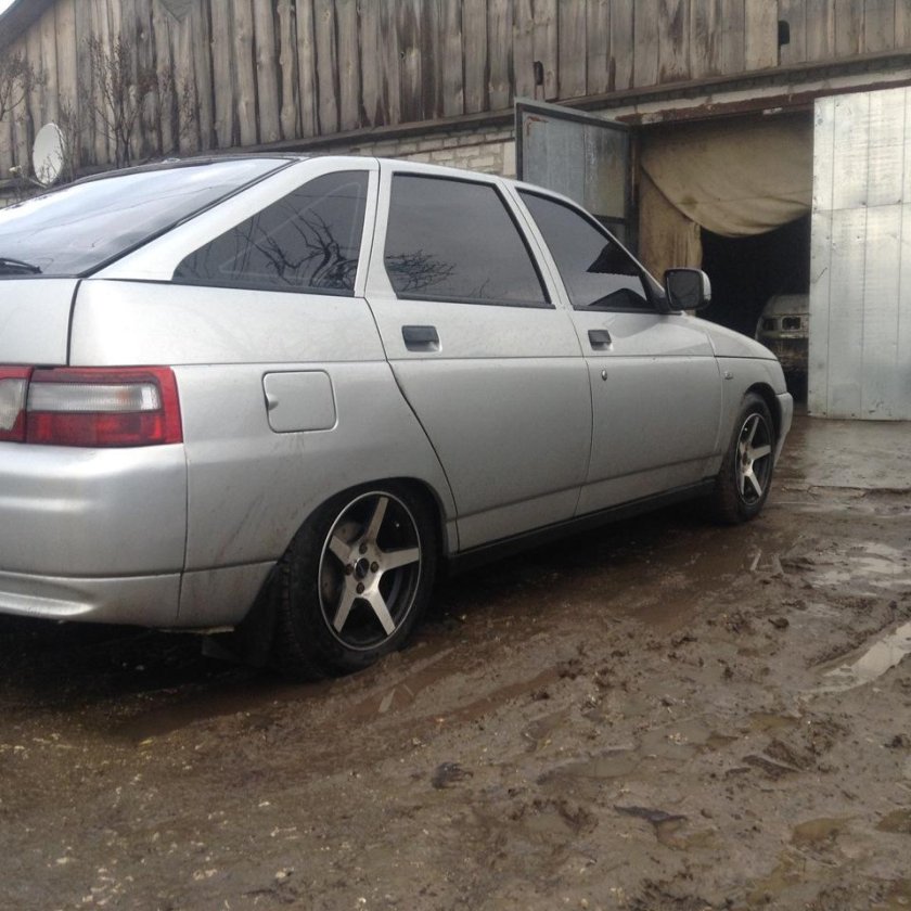 ВАЗ 2112 на ВОССЕНАХ r17