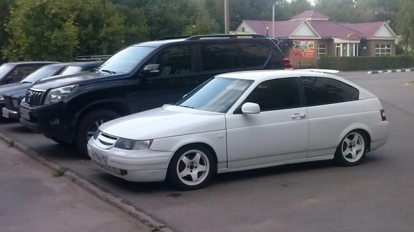 Лада 112 купе белый