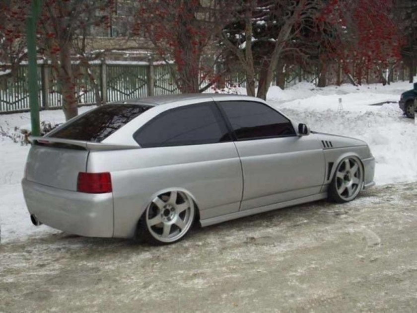 ВАЗ 2112 купе белая