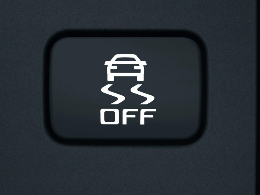 Антипробуксовочная система кнопка