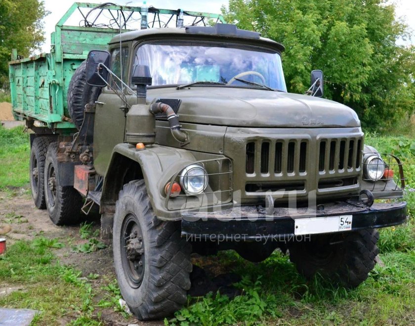 ЗИЛ 131 самосвал военный