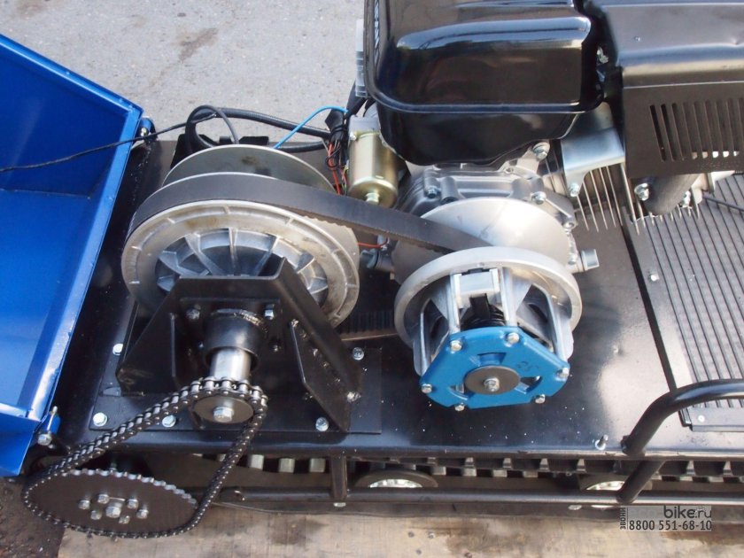 Мотобуксировщик Лидер-1-3т-18ап