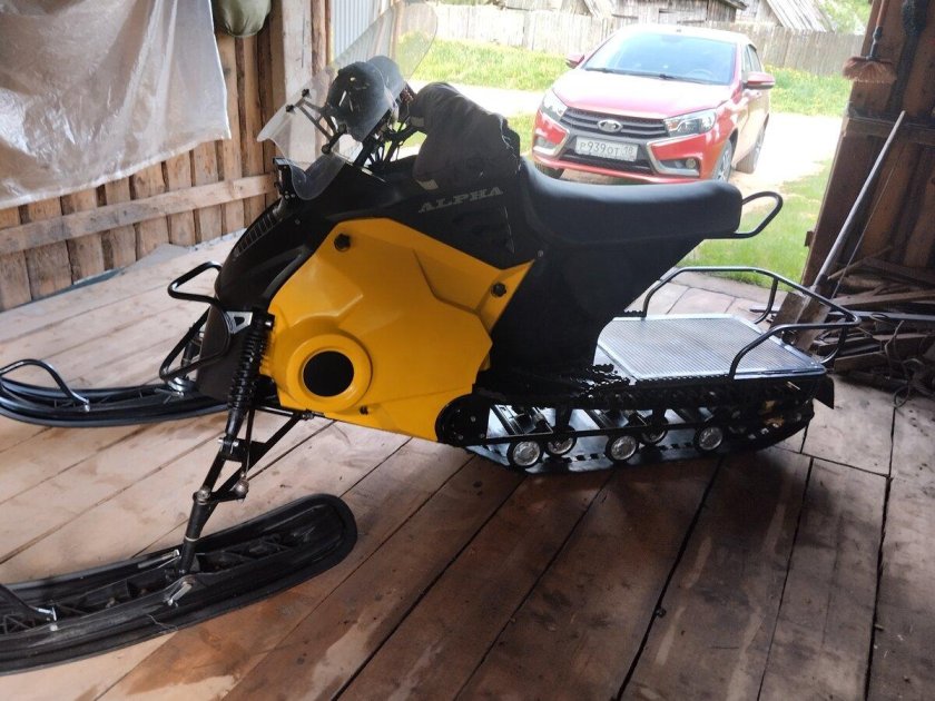 Снегоход лидер альфа 3