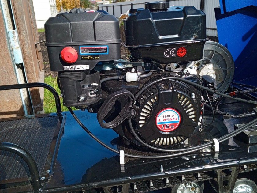 Мотобуксировщик лидер