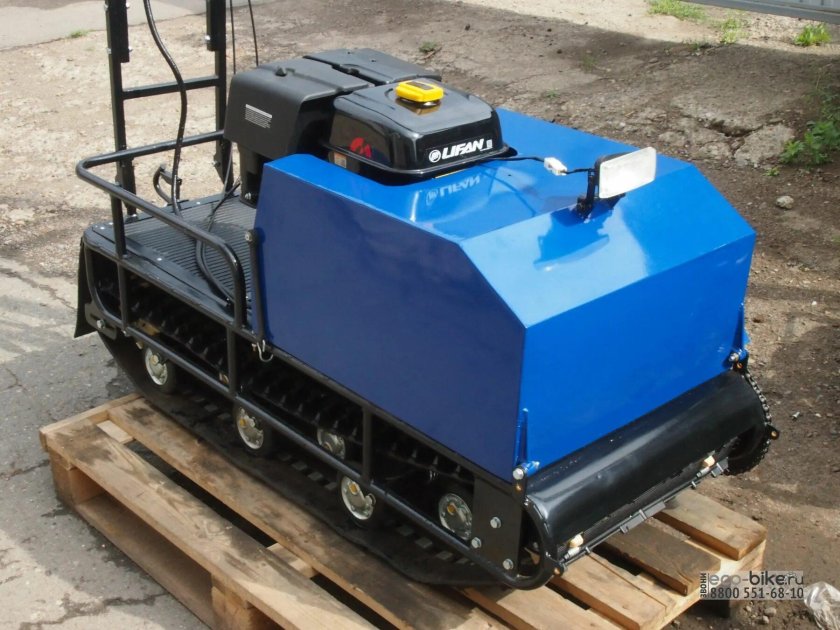 Мотобуксировщик Лидер-1-3т-18.5-ап, без модуля
