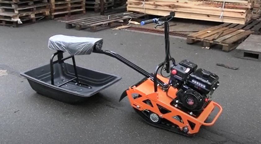 Мотобуксировщик компактный белка