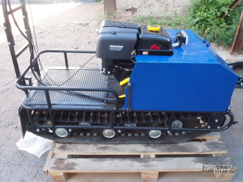 Мотобуксировщик Лидер-1-3т-18ап