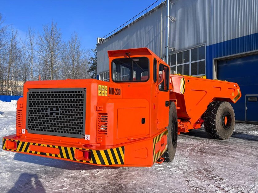 Самосвал шахтный paus PMKT 10000